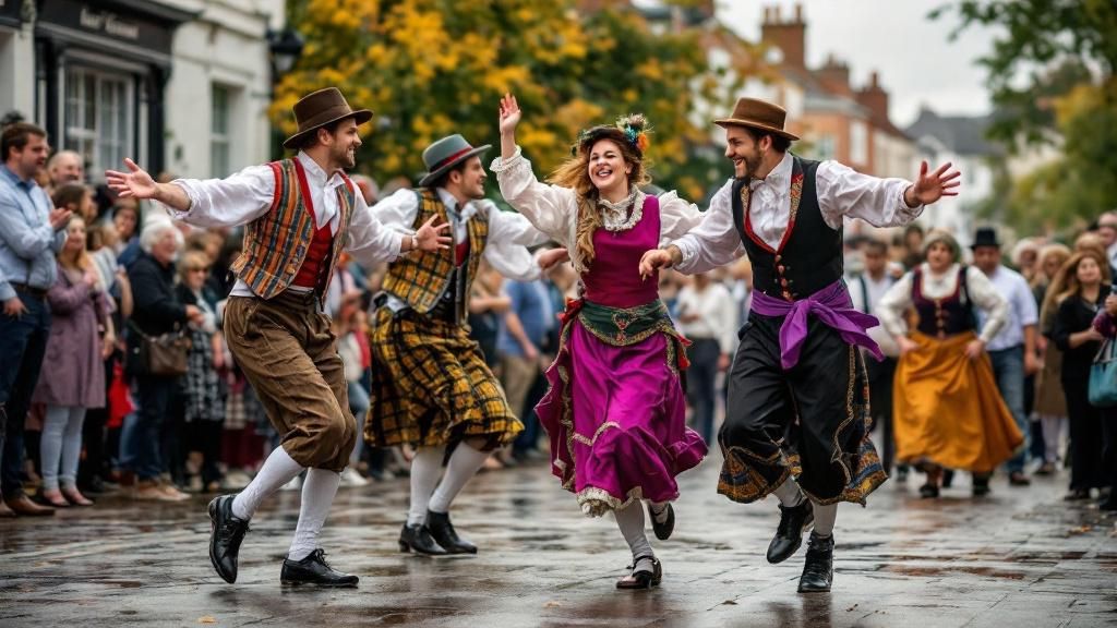 Traditional Morris dance Experiences Resurgence Within Young UK Populations